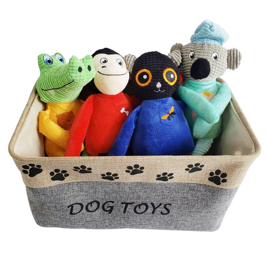 Dog Toy Fabric Storage Container